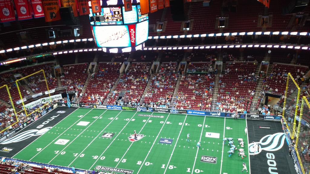 David Malandra Jr (@david_malandra) on Twitter photo Hello from Press Box at <a href="/WellsFargoCtr/">Wells Fargo Center</a> for <a href="/soulfootball/">Philadelphia Soul</a> vs <a href="/AFLVooDoo/">New Orleans VooDoo</a> #PhillySoul #AFLVoodoo #NOvsPHI #ArenaFootball Hello from Press Box at <a href="/WellsFargoCtr/">Wells Fargo Center</a> for <a href="/soulfootball/">Philadelphia Soul</a> vs <a href="/AFLVooDoo/">New Orleans VooDoo</a> #PhillySoul #AFLVoodoo #NOvsPHI #ArenaFootball
