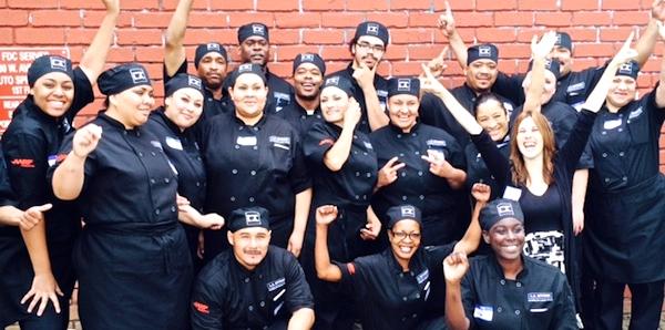 JanPerry's tweet image. NEITHER FOOD NOR PEOPLE SHOULD EVER GO TO WASTE
@TheLAKitchen students @LA_Prep launch vimeo.com/135183436