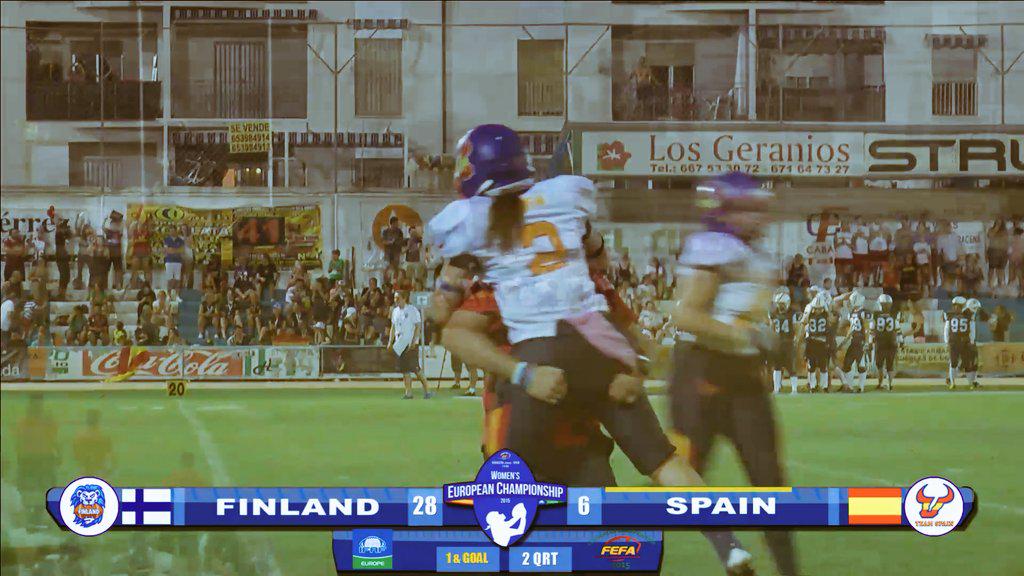 FNF_Spain's tweet photo. TD para #España grande @alrv2 😄👏 #DeporteFemenino #Wec2015 #TeamSpain http://t.co/KVF5sWb9nD