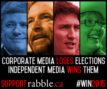 rabbleca's tweet photo. WRIT. DROPPED. Here's what rabble is going to do about it. http://t.co/AfHoSnyTSH #elxn42 http://t.co/QdjppfnnNv