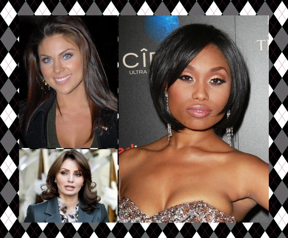  wishes Angell Conwell , Nadia Bjorlin , and Angélica Rivera , a very happy birthday.  