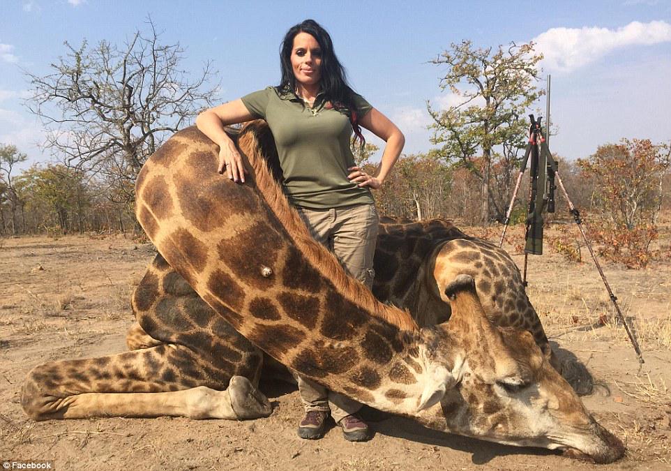 MiguelMorenatti's tweet photo. Me cuesta entender el placer que produce disparar a una apacible jirafa.
Otra valiente! Una tal Sabrina Corgatelli. http://t.co/tOHSWYE6I6