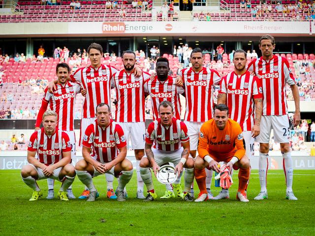 stokecity's tweet photo. #scfc starting line-up for today's #ColoniaCup game with FC Porto http://t.co/5HRMR4X01S