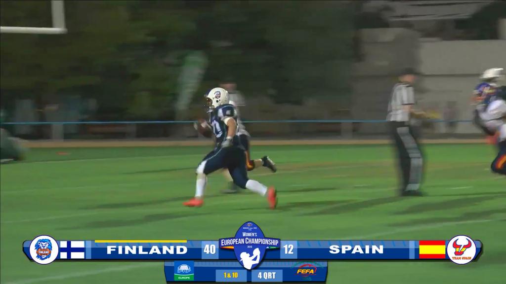 FNF_Spain's tweet photo. TD de Jenni Linden  #Finland 48 #SPAIN 12 #WEC2015 #DeporteFemenino http://t.co/ZMtetLJWgu