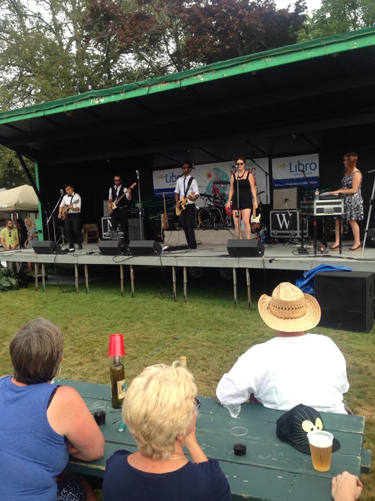 SimcoeFestival's tweet photo. @marcelluswmusic have taken the Main Stage at #LRMAF2015! You won't want to miss this! http://t.co/9ovUgNnDAb
