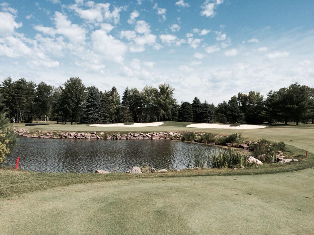 JoeHRnold's tweet photo. Beautiful day for golf @SentryWorld before the rain came! #SentryStyle #Golf http://t.co/fDCiaPVxEG