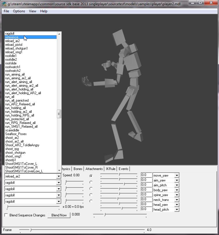 FacelessMindz's tweet image. MESA 2.1 Human Sdk integration, only one click to export a full character with all available #sourcesdk npc anims !