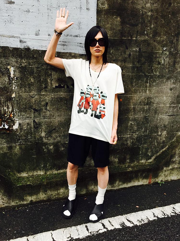 有村竜太朗GADGETGROWストライプカーディガンポストカード付き 有村