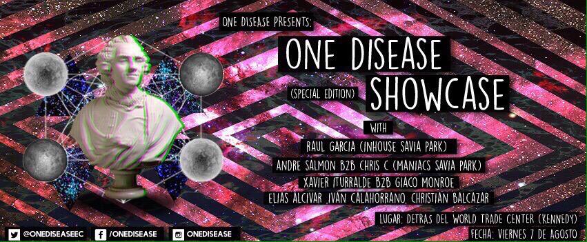 mariovasquezd3's tweet photo. Regresa💥 @OneDiseaseEc con un evento que no te puedes perder este viernes 7, mujeres gratis hasta las 11:00  H:10 http://t.co/yavaLIHjAB