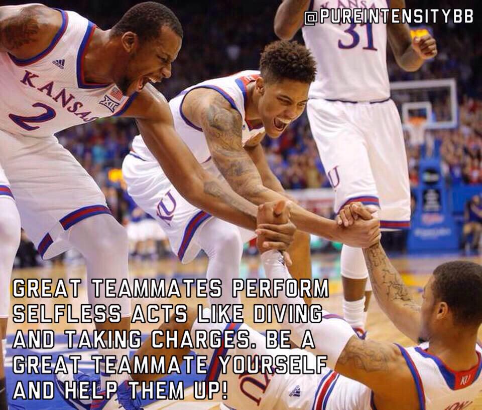 PureIntensityBB's tweet image. GREAT teammates perform selfless acts like diving &amp;amp; taking charges. Be a GREAT teammate yourself &amp;amp; help them up!