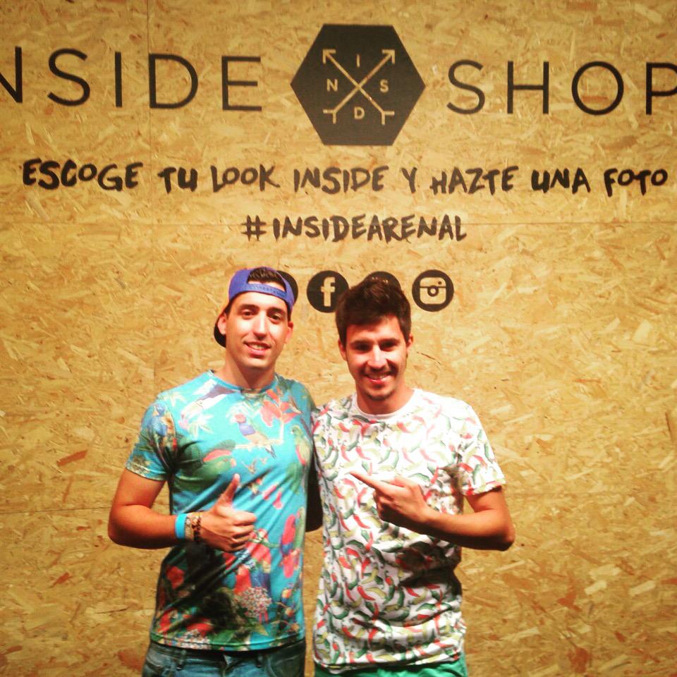 InsideShops's tweet photo. Hemos flipado contigo @_Lassana_ GRACIAS 💛🙌🔝#InsideArenal #escenarioInside @ArenaPeople http://t.co/hN8Zz1q6RN