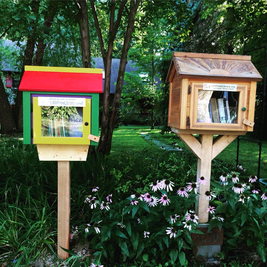 FreeLitLibrary's tweet photo. Our children's library is up and ready for business! Come visit! http://t.co/s1qwb84hah