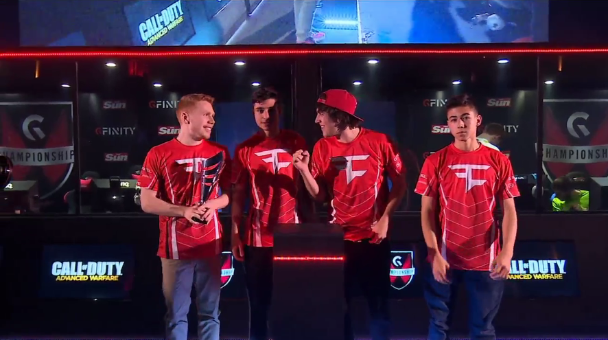 FaZeClan's tweet image. "That's two championships in a row. What's next?" 

Clayster: "How about three". #FaZeUp