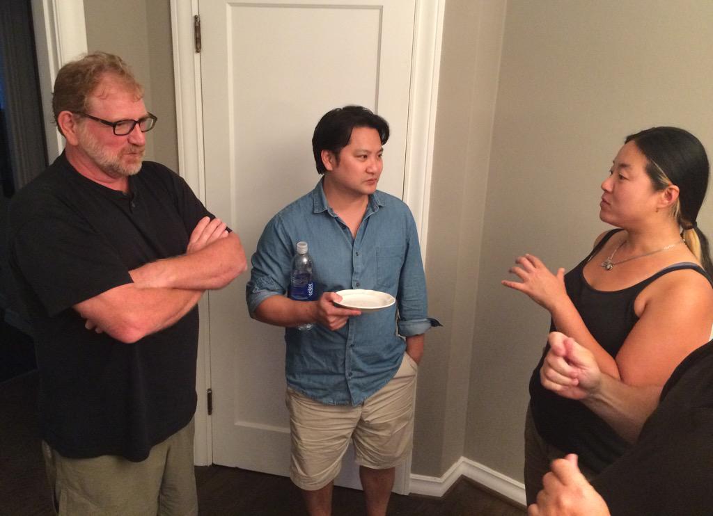 Howie, Don and Des...that's American Theatre, right there!