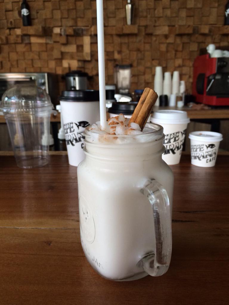 Ven a probar nuestro nuevo granizado de Horchata!.!.!