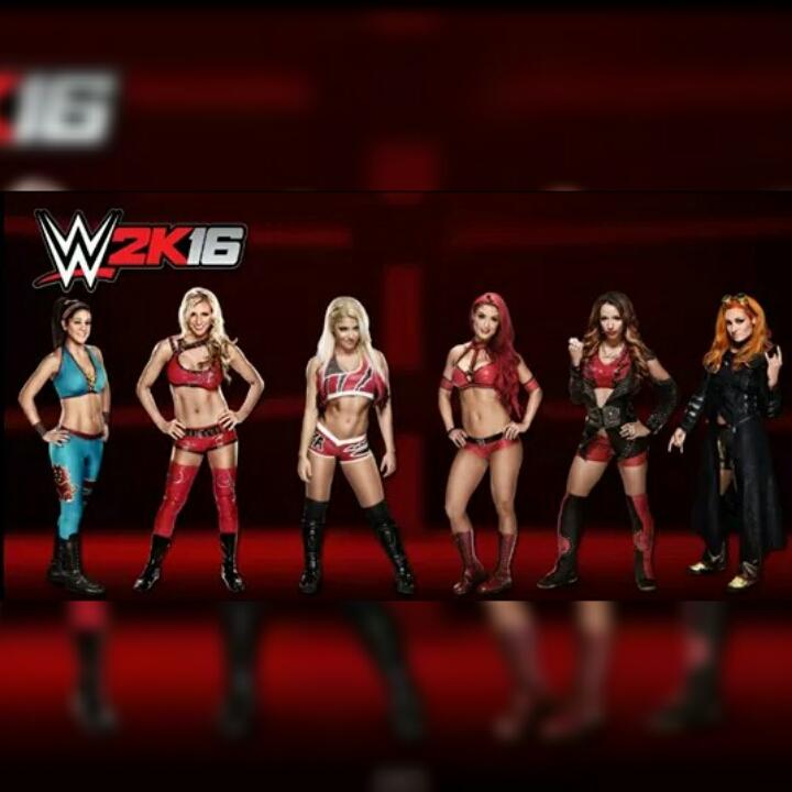 WWE2K15DIVAS's tweet photo. Who wants to see the NXT Divas in #WWE2K16? 🙋🙋🙋 http://t.co/twwlqBXrmF