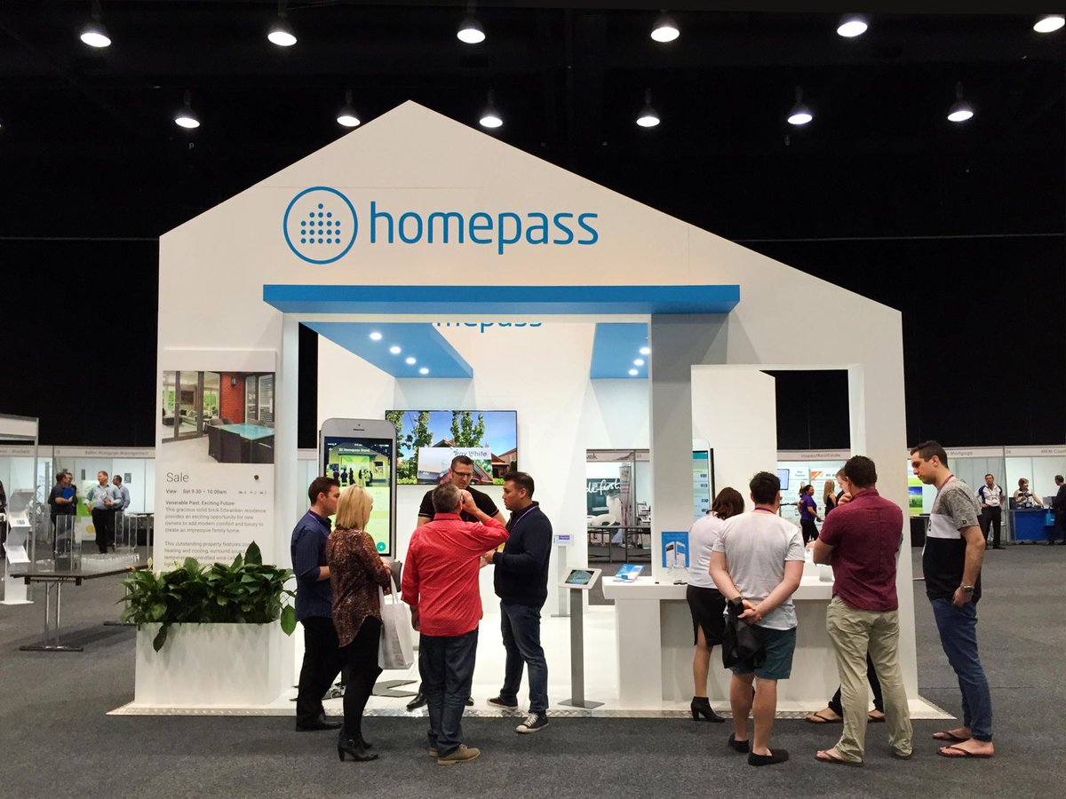 All set up at #raywhite #connect! Visit us &amp; find out why <a href="/brwhite/">Brian White AO</a> thinks "this is a product we just had to embrace"