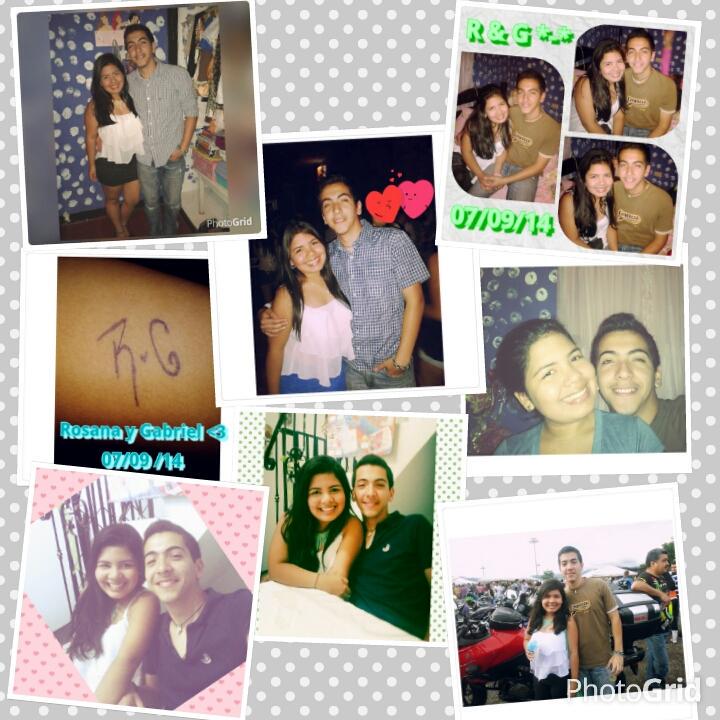 rosanasanchez11's tweet photo. Con el todos los momentos son perfectos y únicos eso lo hacen especiales*-*te amo Gabriel:*@lahgabriel29 http://t.co/ygwECO7BEa