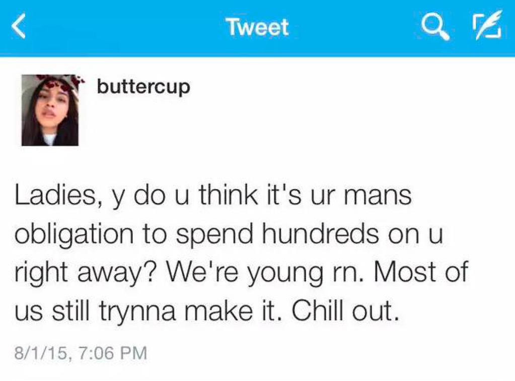 iadorewomen_'s tweet photo. women with a mentality like this deserve the world... http://t.co/KWtzPAgDxN