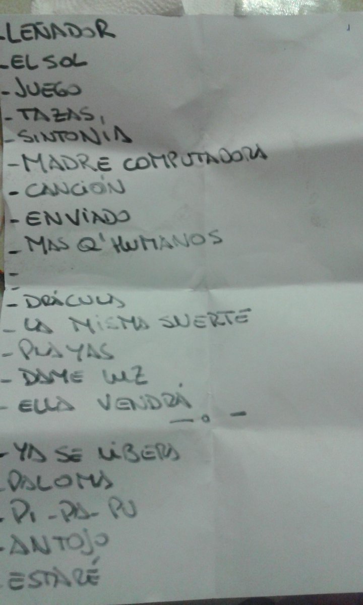 Valentin Vinciguerra (@vinciguerrav) on Twitter photo Que noche la de anoche <a href="/palopandolfo/">Palo Pandolfo</a> <a href="/La__Hermandad/">La Hermandad</a> en el @CarasyCaretasTw Terrible lista + SET ACÚSTICO Fiestón!!!! Que noche la de anoche <a href="/palopandolfo/">Palo Pandolfo</a> <a href="/La__Hermandad/">La Hermandad</a> en el @CarasyCaretasTw Terrible lista + SET ACÚSTICO Fiestón!!!!