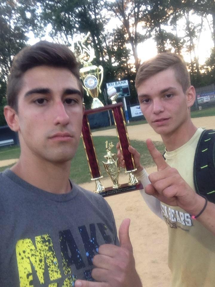 brycecollins_'s tweet photo. Selfie with the MVP @TJ_Curran with the walk off double in the championship #OneHandedSwing http://t.co/JkiuHe8l4P