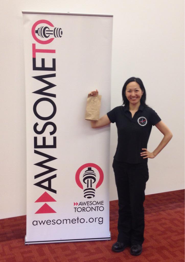 <a href="/3D4MD/">3D4MD</a>'s <a href="/julielynnwong/">Julielynn Wong</a> received the <a href="/AwesomefoundTO/">Awesome Foundation</a> Award in today's  <a href="/MakerFestivalTO/">Maker Festival</a>'s pitch competition! #Awesome