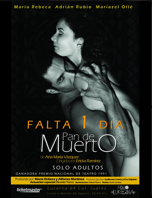 roespeche565's tweet photo. ¡Falta 1 día para el estreno de #PanDeMuerto

Boletos a la Venta x @Ticketmaster_Me ---> http://t.co/xUUm0WHLJn http://t.co/2WmoPYaZce