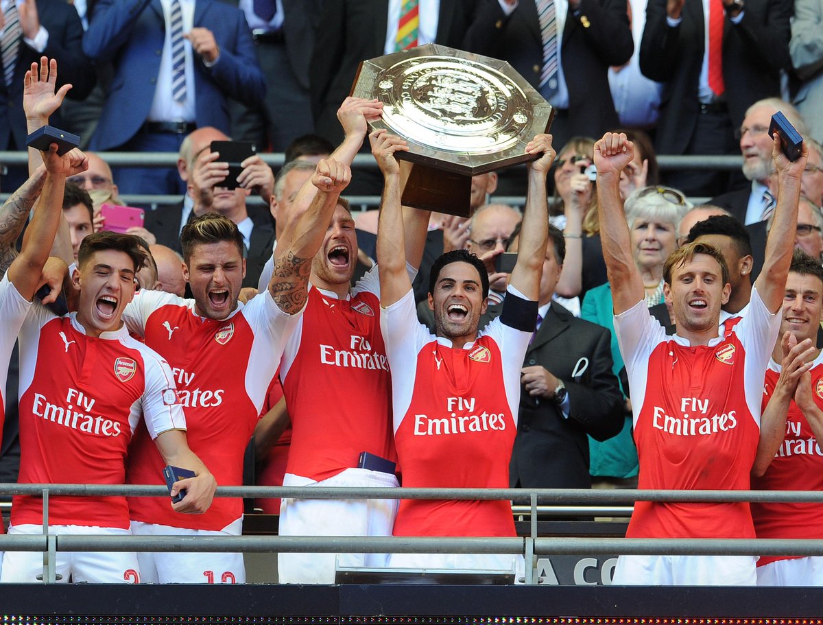 Arsenal's tweet photo. Morning all - and how's this for a start to the day! http://t.co/RVv0o14b8X