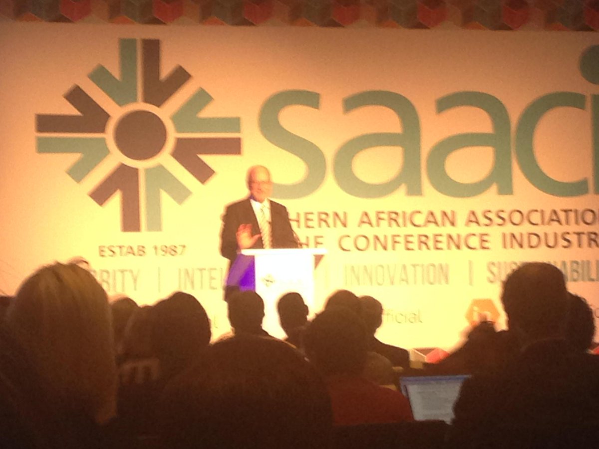 'Its Business, it's Personal', the main message of the 29th SAACI Congress and Min Hanekom agrees #saaci15