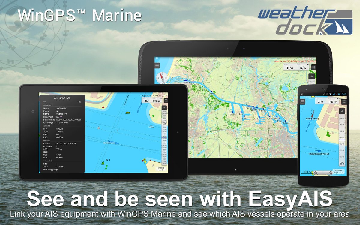 Connect easyAIS to your Android device with WinGPS from @Stentec easyais.com/en/news/connec… #tracking #ais