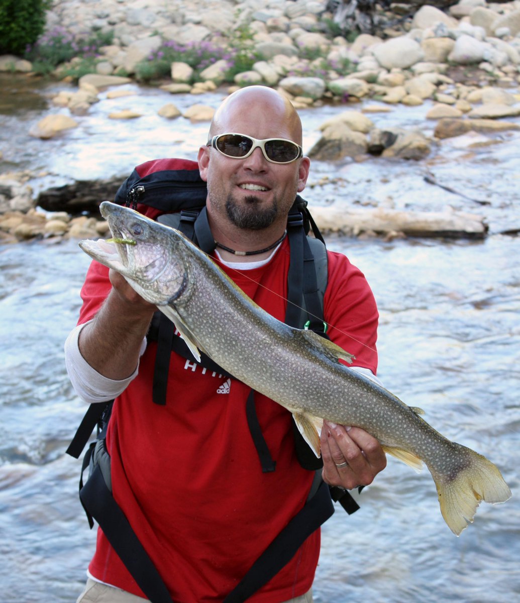 UncleJoshBaitCo's tweet photo. Kalin's Tubes are a multi-species bait.  This laker ate a crappie tube in Colorado last week. http://t.co/KPRv9b2cMY http://t.co/oKAZTt3Nfo
