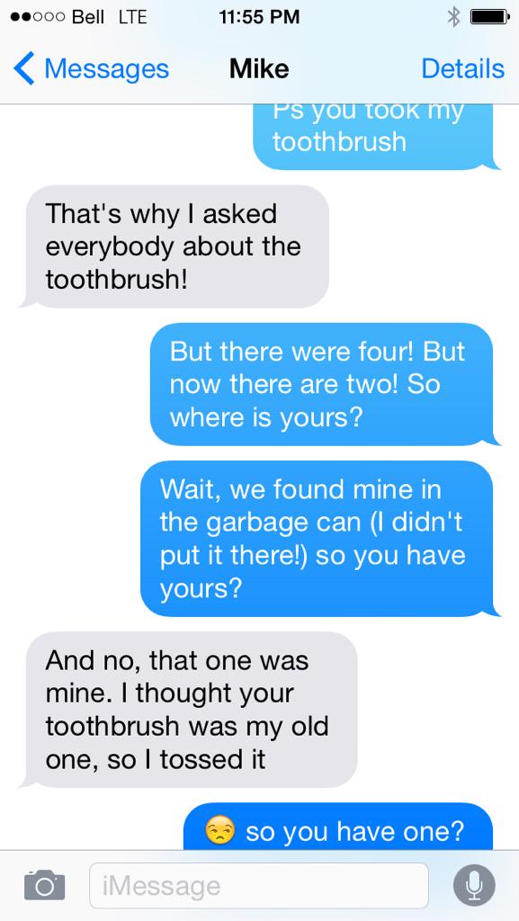 tanya koivusalo on twitter hilarious sibling text exchange re