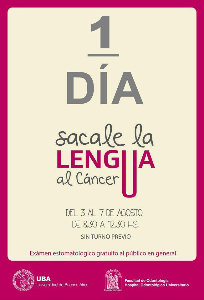 Mañana va ser un gran día te lo digo yo. Del 3 al 7 de Agosto, de 8.30 a 12.30, #SacaleLaLenguaAlCáncer