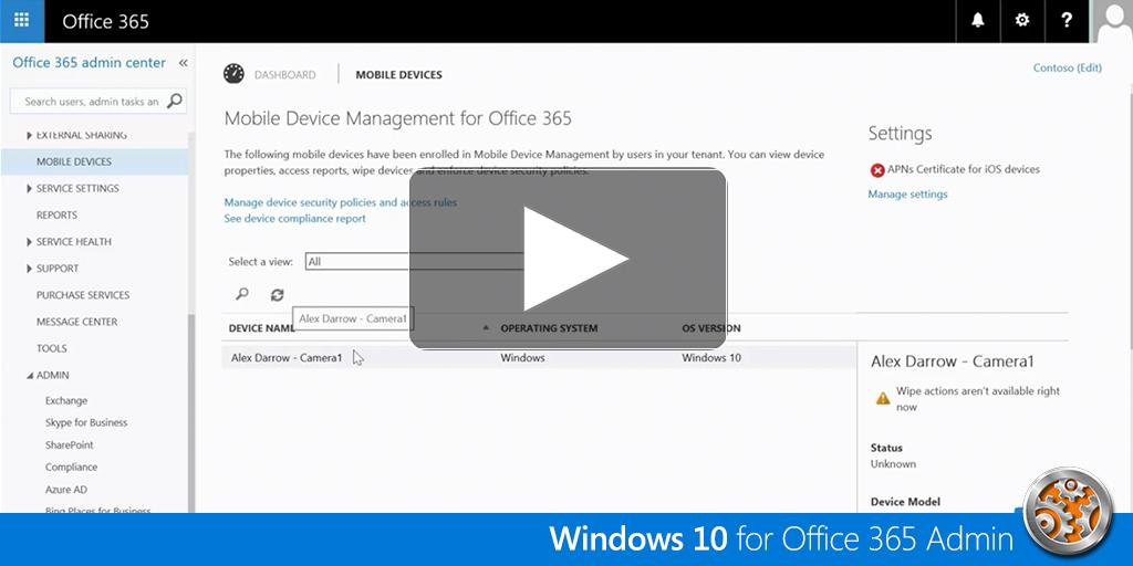 MSFTMechanics's tweet image. Start enrolling #Window10 devices into Mobile Device Management. #MDM Demo on @OfficeMechanics ow.ly/Qg93B