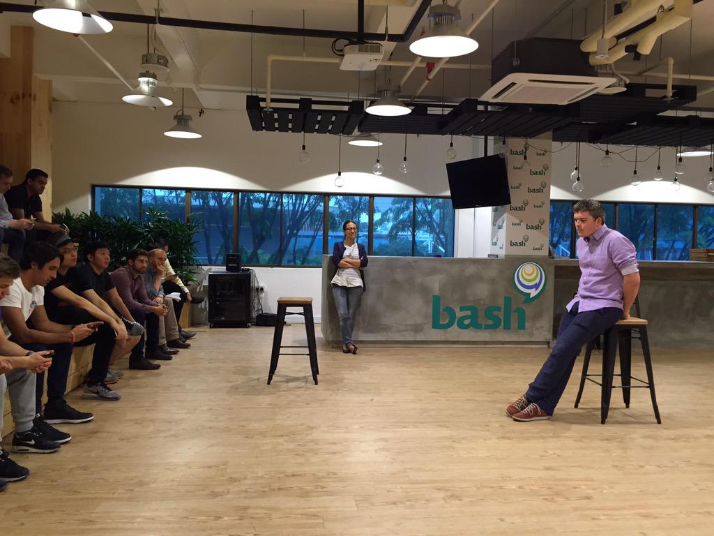 comebash's tweet photo. @Stripe's in the house today http://t.co/wJXbrvdLQk