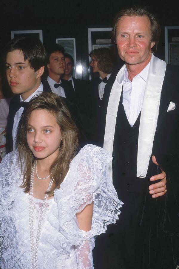 Young Jon Voight Angelina Jolie