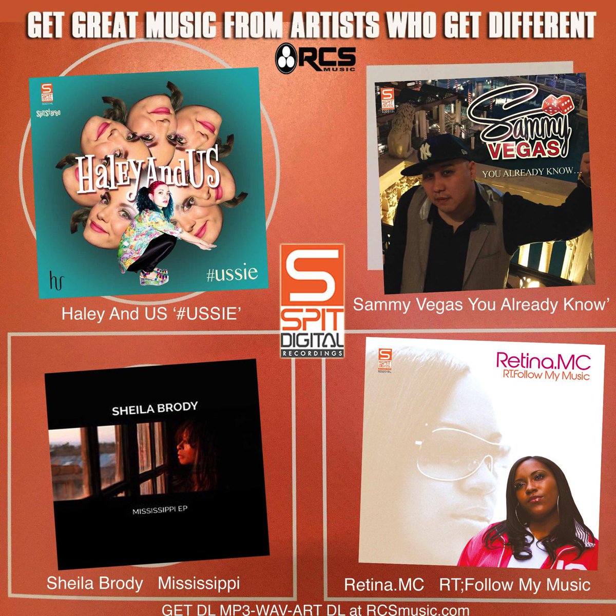 MrChuckD's tweet photo. @spitdigitalrec @haleyandus @sammyvegasworld @retinathemc 
Music From Different Artists ALL @ http://t.co/CGZmO1lH2j http://t.co/5CxVI2Am73