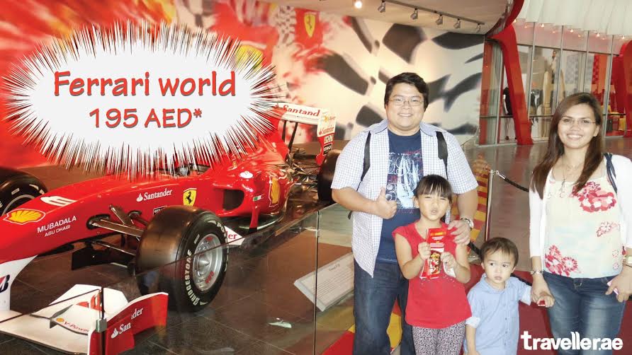 Traveller_ae's tweet photo. Get special #familyoffer to #Ferrariworld.Call our #traveller.ae specialist: 00971 505489699 http://t.co/XMCOXfmKW7
