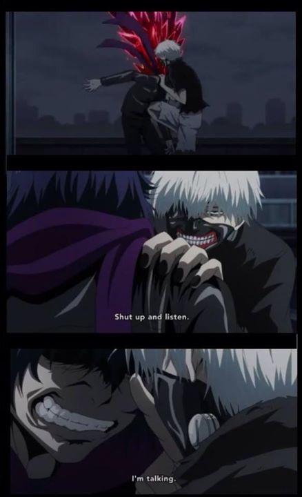 now you tell him (Anime: Tokyo Ghoul) #Kyou