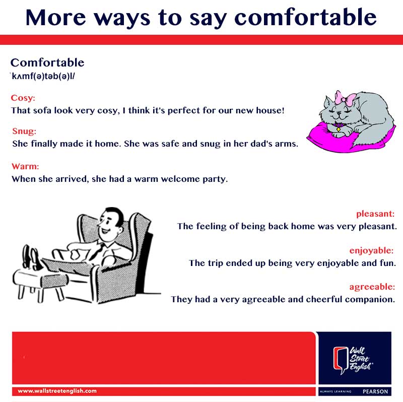 Wall Street English On Twitter 6 Ways To Say Comfortable Http