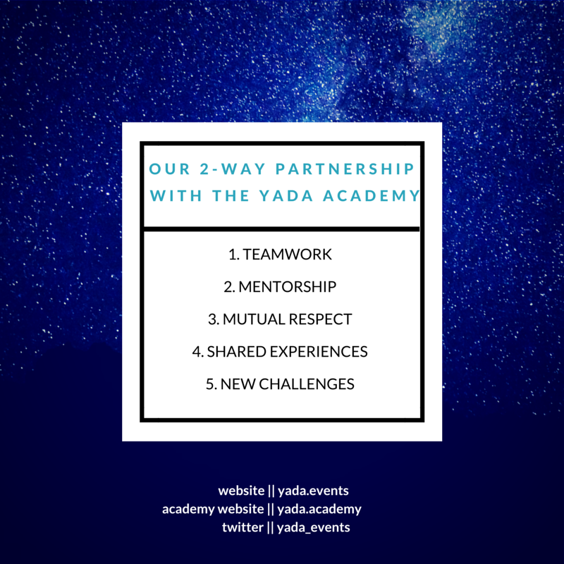 yada_events's tweet photo. Step 2 in the countdown is all about our #yadaacademy and our #interns! #yada #app #events #countdown #launch #step2 http://t.co/KxCG8DARcY