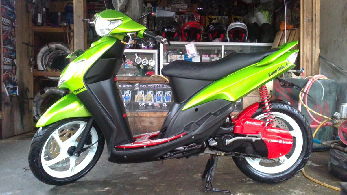 ide modifikasi motor mio sporty 2010