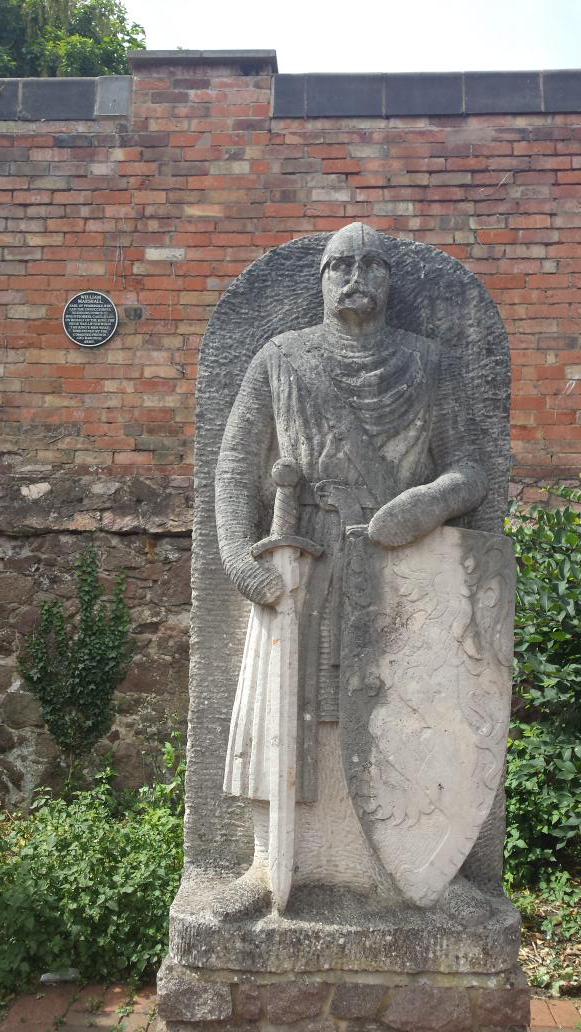 Pat's been on his travels and found a statue of William Marshal - a key figure in the first Barons' war