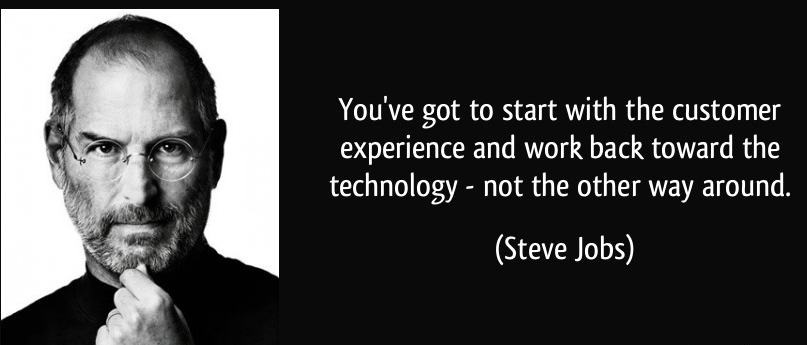 developer_Rach's tweet image. #MondayMotivation A quote from Mr Jobs always inspires me