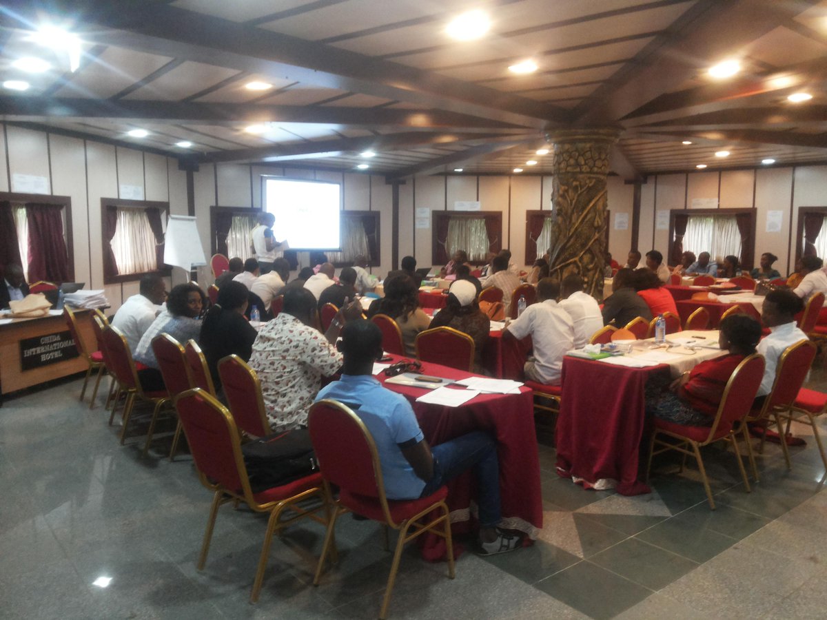 Batch A <a href="/SFHNigeria/">Society for Family Health</a> training session at Alex coroma hall. Call 2348100718883 &amp; book your hall for your next program.