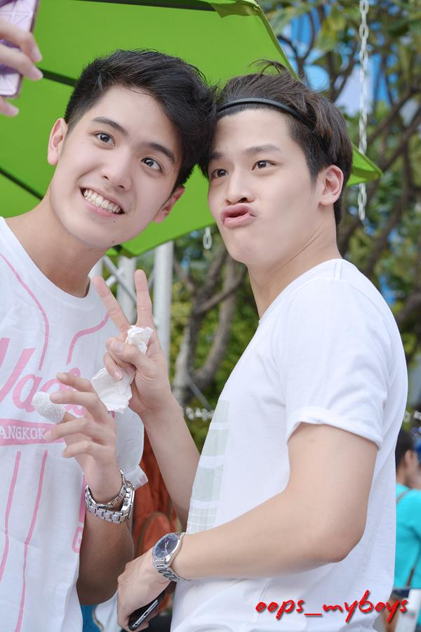 cr twit:Oops_myboys [PIC] 020815 - @ SedthawutAnusit @ marchutavuth at Celeb Street