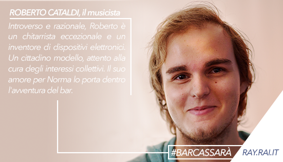Roberto, il protagonista della quarta puntata del #barcassarà Oggi alle 14,00 su <a href="/storiediray/">Ray</a>