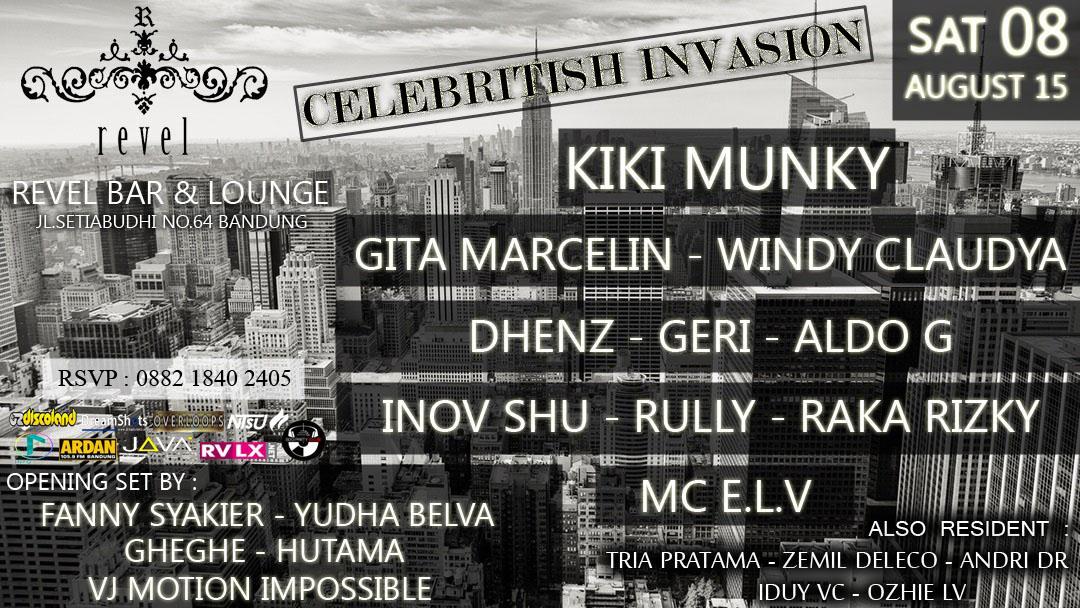 <a href="/SeputarEvent/">IG : SeputarEvent</a> SAT,08 AUG'15 <a href="/Revel_Official/">Revel Bar & Lounge</a> W/ <a href="/Kiki_Munky/">Kiki Kartaatmadja</a> @gita_marcelin <a href="/Claudya_bdjs/">WindyClaudya</a> <a href="/dhenzpineapple/">DhenzPNP</a> MC <a href="/Elvvaan/">Elvan Ramadhan</a>