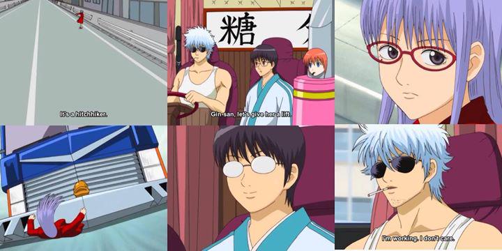driving like a boss (Anime: Gintama) #Kyou