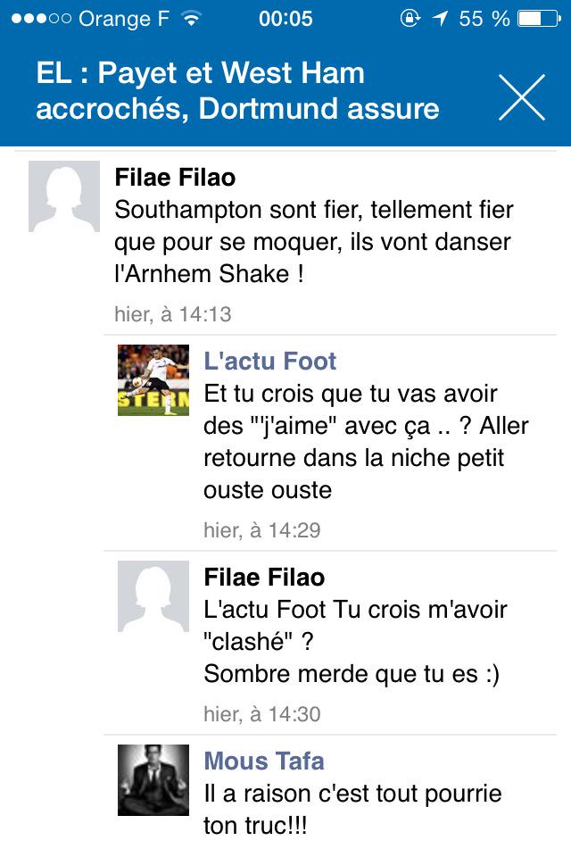Turcatosaure's tweet photo. Les commentaires sur Foot Mercato me rappellent les grandes heures du forum Technikart. #frais #techmob http://t.co/uIiYZa3ITH